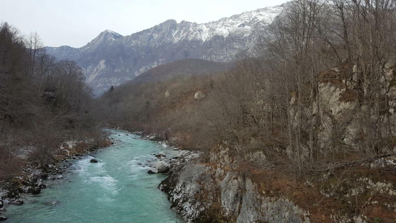 Pocitniska Hisa Pologar Guest House Tolmin Bagian luar foto
