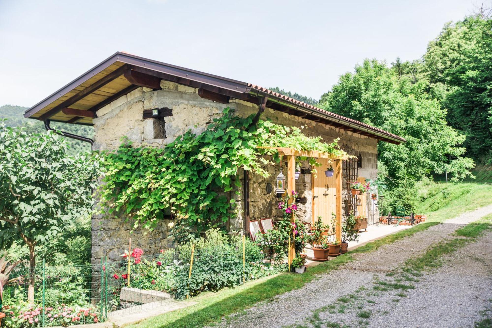 Pocitniska Hisa Pologar Guest House Tolmin Bagian luar foto